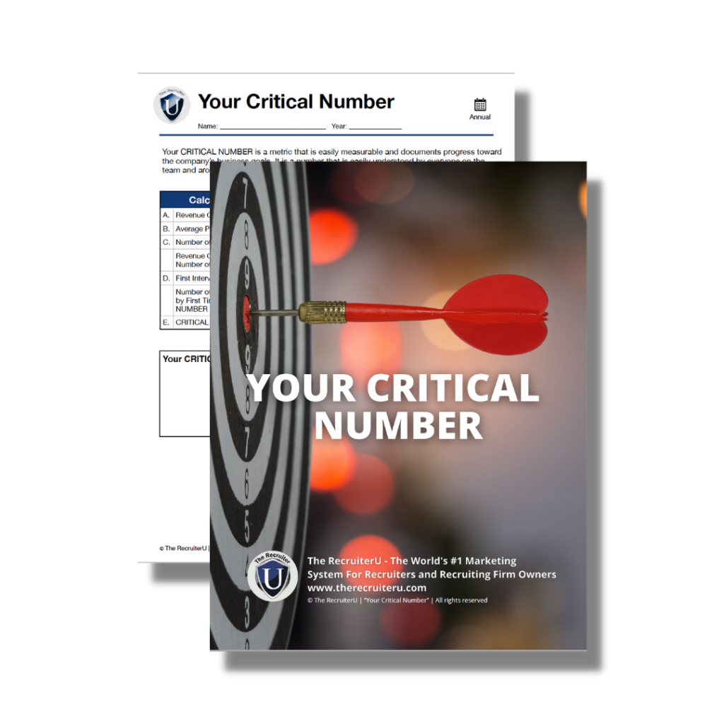 Your Critical Number Worksheet