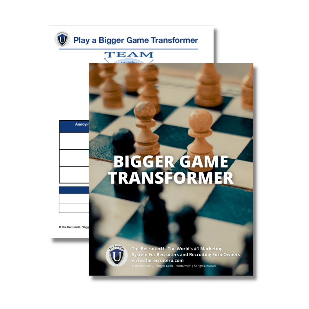 Using the bigger game transformer delegation worksheet to help when outsourcing research.