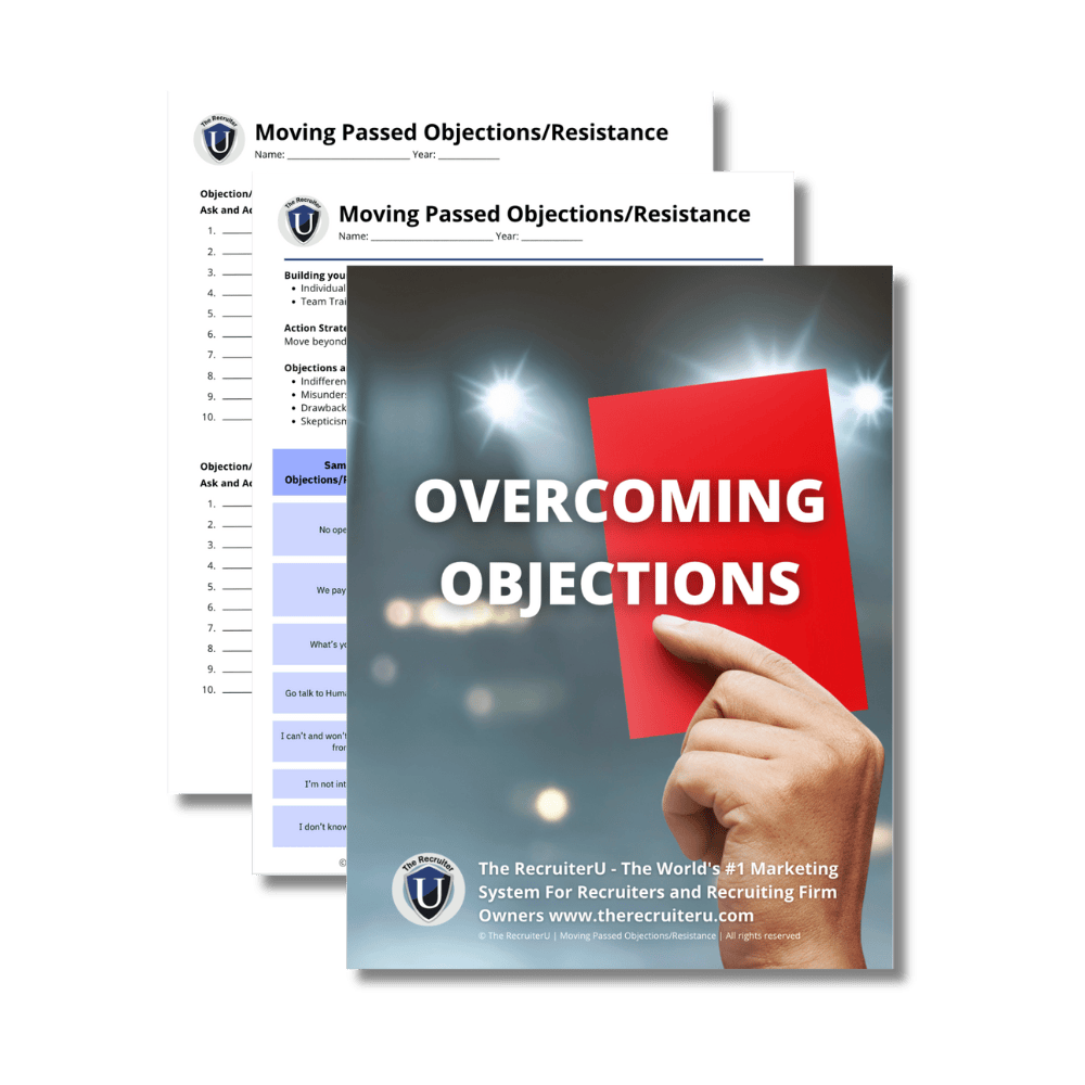 Overcoming objections in recruiting marketing calls