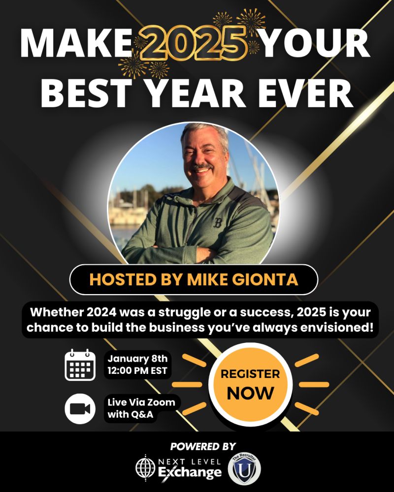 Make 2025 Your Best Year Ever - Click to Join the free Webinar